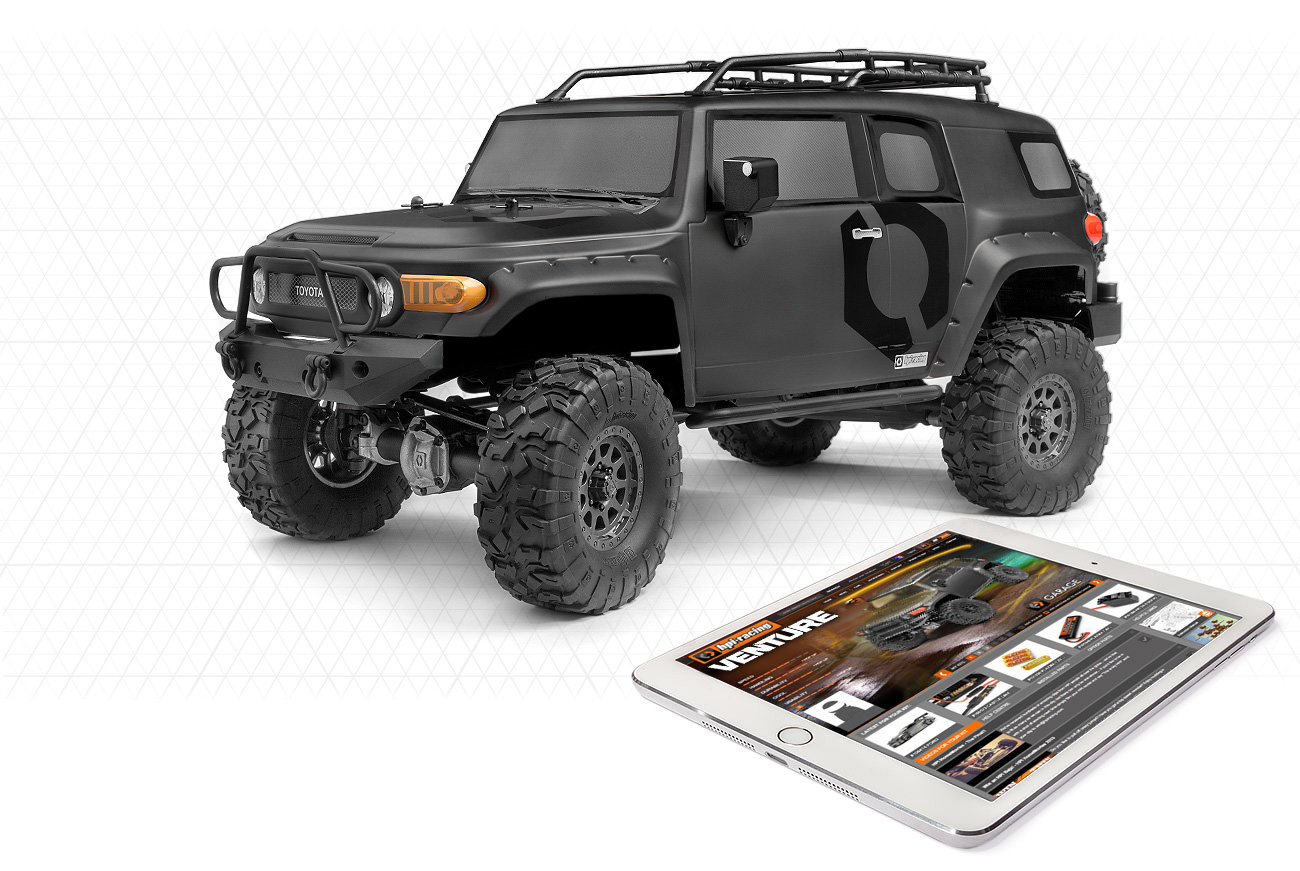 Automodel cu telecomanda electric HPI Venture Toyota FJ Cruiser Scale Truck RC RTR Romania Automodel cu telecomanda electric HPI Venture Toyota FJ Cruiser Scale Truck RC RTR Romania